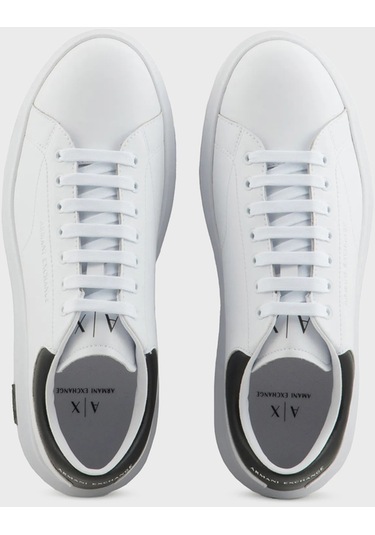 Armani Exchange Erkek Ayakkabı Xux123 Xv534 K488 Beyaz-siyah Beyaz - Siyah