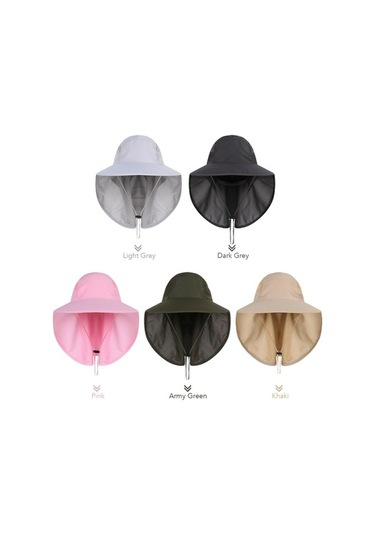 Artfulabode Uv Unisex Skycıty Şapkası Renkli Nefes Kuruyan Koruma Hızlı Hava Güneşlikli File Çok Boyunluk Balıkçı Alabilir Açık De Çok Renkli