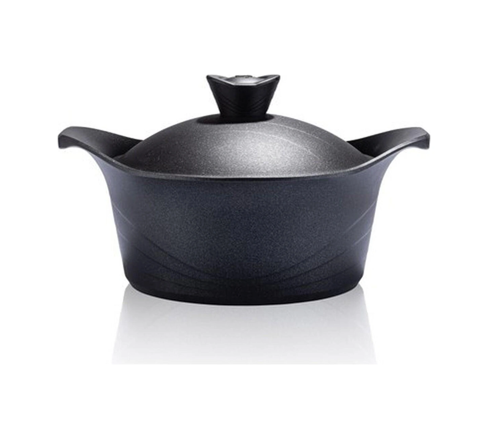 Martı 24 Cm Tencere Bakır - Siyah