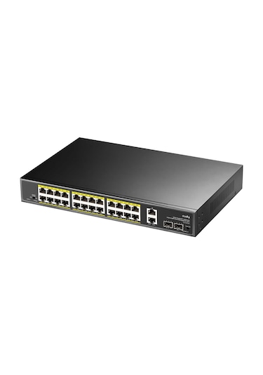 Cudy GS1026PS2 2 Port Gigabit 24 Port Gigabit Poe 10/100mbps 300w Metal Kasa Switch