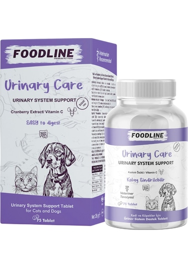 Foodline Urinary Care 75 Tablet İdrar nı