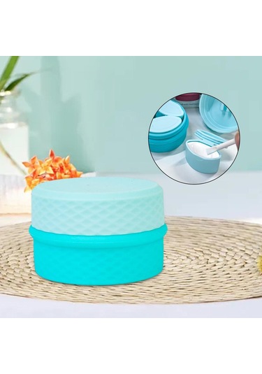 Suntek Seyahat Boyu Kozmetik Krem Kavanozları Seyahat Çantası