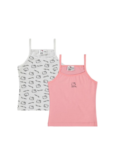Hello Kitty 2-10 Yaş 2'li Atlet Set - Standart