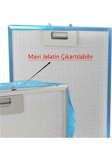 160x560mm Davlumbaz Filtresi Aspiratör Yağ Filtresi, 16x56cm