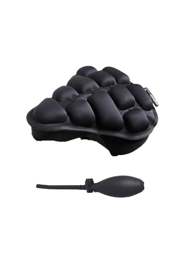 Bc-203 Pompalı Bisiklet Katlanır Minder Koltuk Kılıfı, Şişme Hava Yastığı Bisiklet Koltuğu Kılıfı, Boyut: M