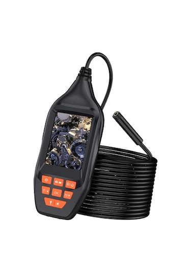 Pm-14281 3 Lcd Ekranlı Şarjlı 5 Mt Kablolu Endoskop Yılan Kamera-129353