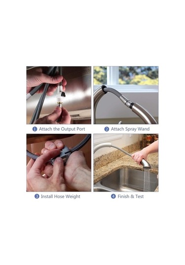 Tongxida Yedek Takımı Mutfak Musluğu Hortumu Gümüş Zy Gümüş Bosphorusboutique GÜMÜŞ