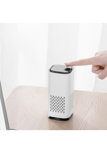 Springsun Usb Şarjlı Karbon Filtreli Negatif İyon Hava Temizleyici - 18db Düşük Gürültü, 10m² Uygulanabilir, Otomobil/ev Kullanıma Uygun