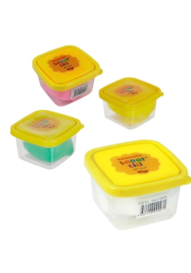 Goodwin Sanat Kili 40 Gr. 3 Renk + 1 Adet Beyaz 4'lü Set