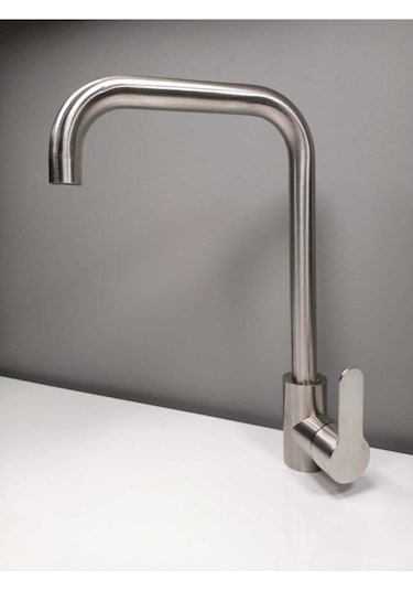 Fleko Inox Eviye Mix Bataryası Gri