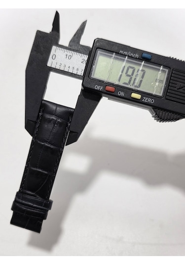 Tissot Uyumlu Croco Baskı Deri Saat Kordonu 19mm Çok Renkli