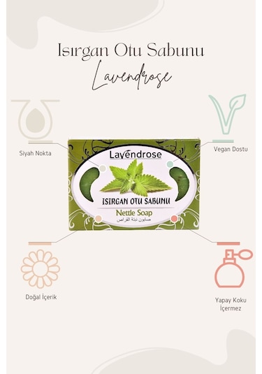 Lavendrose Doğal Isırgan Otu Sabunu 100 G