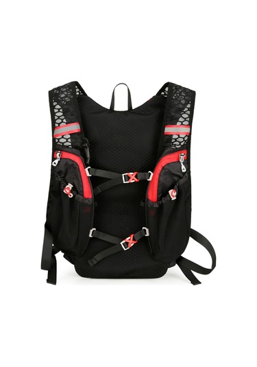 Vanaheimr Hafif Su İçme Sırt Çantası Büyük Kapasiteli Koşu Sırt Siyah Siyah