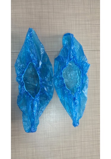 Geneloem Çift Lastikli Kalın Tip Galoş Mavi 500'lü