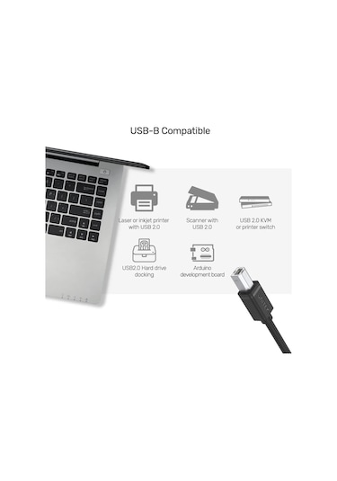 Unıtek Usb-a To Usb-b Yazıcı Kablo 2mt Y-c4001gbk