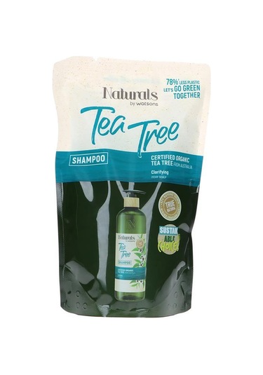 Naturals By Watsons Tea Tree Şampuan Refıll 450ml Tüm Saçlar