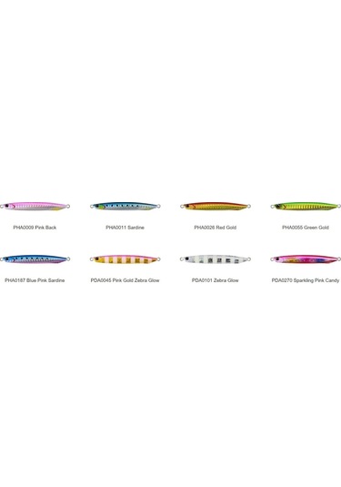 Duo Drag Metal Ssz Jig 40Gr. Pja0045/ Pink Gold Zebra Glow