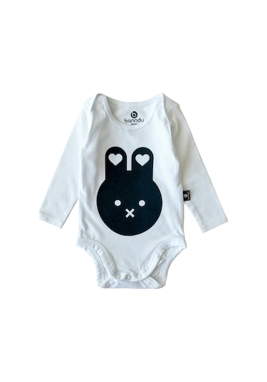 Banndu Bebek Body - Mini Rabit Beyaz