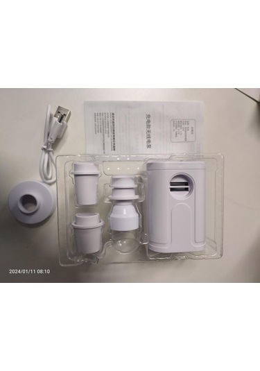 Suntek Taşınabilir Elektrikli Hava Pompası Şişme Yastıklar Beyaz