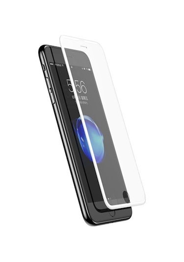 Baseus Apple Uyumlu   iPhone 8-7-6-6S 3D 0,23Mm Full Kırılmaz Cam Ekran Koruyuc