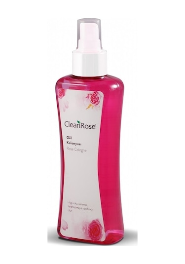Clean Rose Gül Kolonyası Sprey Şişe 200 ML