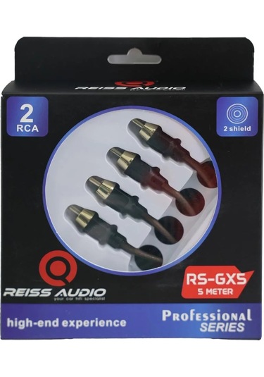 Reıss Audıo Rs-gx5 Kablo 2rca 2rca Bakır 5mt