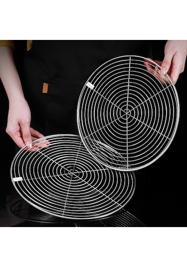 Springsun 304 Gıda Grubu Paslanmaz Çelik Buhar Tepsisi - Kalın 34cm, Ev & Ticari Kullanım, Kolay Temizlenir, Multifonksiyonel Mutfak Aleti