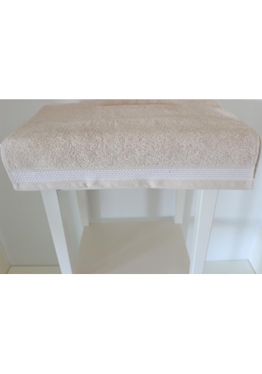 50x70 %100 Pamuklu Bukle Uç Bordürlü El Yüz Saç Ev Mutfak Havlusu 001