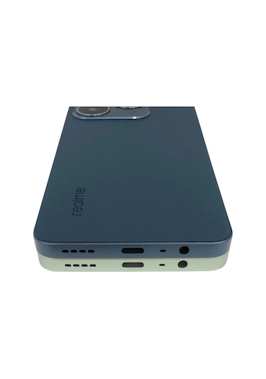 Realme C63 Rmx3939 Kasa Arka Kapak Pil Kapağı Mavi