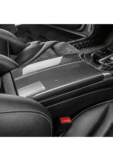Suofeng Mercedes E Class W213 2016-2019 Sol Karbon Fiber Kolçak Kutusu - Abs Malzeme