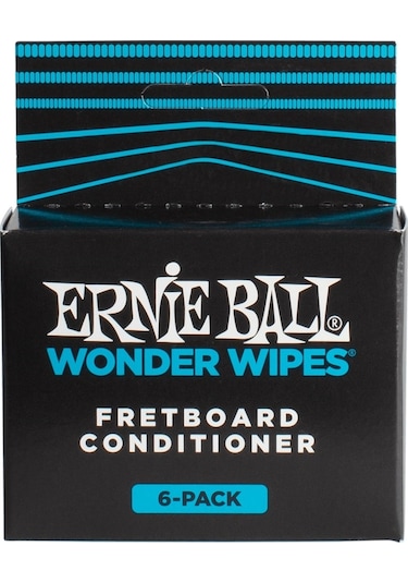 Ernie Ball P04276 Wonder Wipes Fretboard Klavye Temizleme Mendili