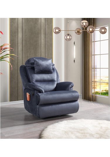 Lena Tekli Koltuk Rehome Lena Tv Koltuğu 85x97x110 Cm Füme