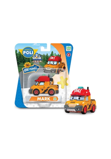 Roı Toys Robocar Poli Metal Araç Karakter Figürler - Mark 83305 Diğer