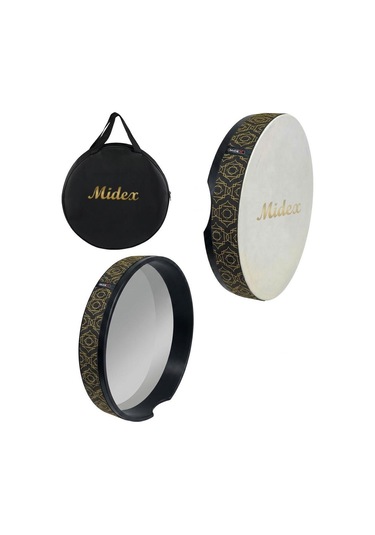 Midex Br-511 Kaliteli Bendir Def Akort Ayarlı El Tutma Oyuklu Çantalı