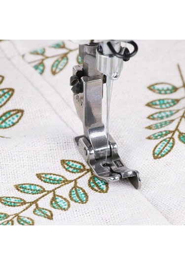 1 Adet 3mm-10mm P351x Sağ Kenar Kılavuzu Baskı Ayağı Yeni Dikiş Makinesi Aksesuarları 5mm