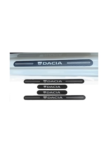 Dacia Lodgy Uyumlu Carbon Kapı Eşiği + F1 Kulakçık (550931409)