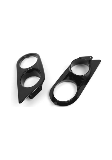 Ön Alt Tampon Sis Lambası Çerçeveleri Sis Işık Kapakları Siyah