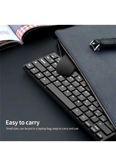 Geeksen 2.4g Kablosuz Klavye Ve Fare Seti - Ergonomik Tasarım, Dpı Ayarlı, Taşınabilir Diğer