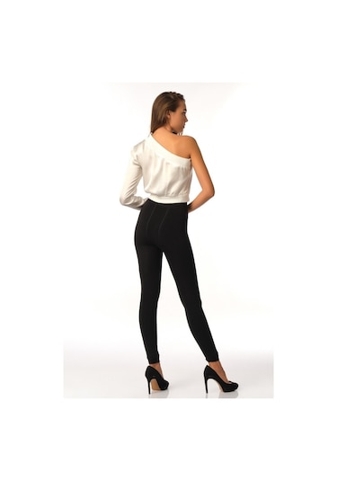 Momslab Kadın Siyah Termal Peluş Tayt 9020Karışık L/Xl Siyah