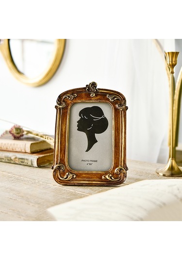 Sones Retro Taklit Ahşap Ev Dekor Fotoğraf Çerçeveleri, Özellikler: Kare-6 İnç