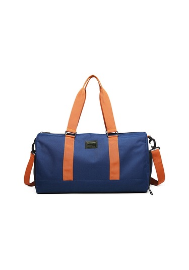 Sones Büyük Kapasiteli Kuru Ve Islak Ayırma Su Geçirmez Spor Çantası Elde Taşınabilir Günlük Yoga Çantası, Renk: 9920 Mavi