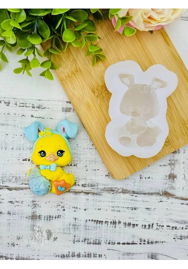 Tvoe Hobby Silikon Kalıp 2d "polly Ördek" 350917110 Diğer