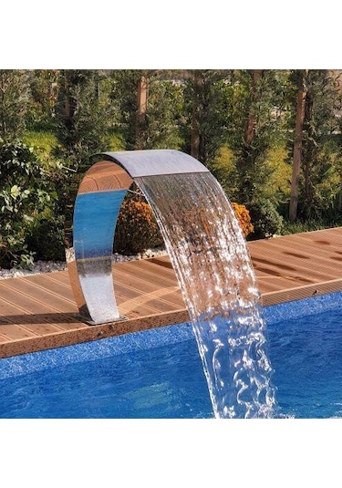 Kobra Model Havuz Şelalesi Aısı 316 50x60 Cm Derinlik 65 Cm-toptancıyızbiz