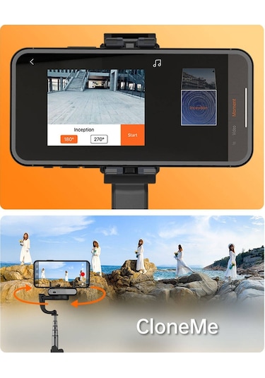 Hohem İsteady Q 2 Eksenli El Tipi Selfie Çubuğu Gimbal