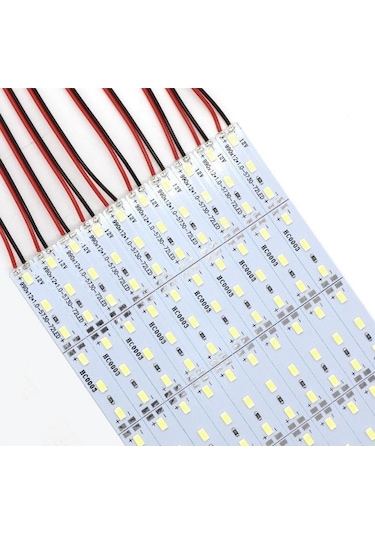 12 Volt 5630 Ledli Led Bar Alüminyum Çubuk 72 Ledli Beyaz