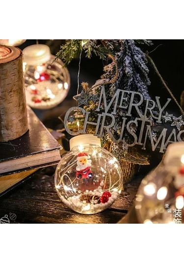 Xindoker Noel Led Işık Zinciri, Santa/snowman/ağaç Şekilli, Islak Isı Beyazı, Usb, 3m, Ip54, Bahçe/patiye Uygun