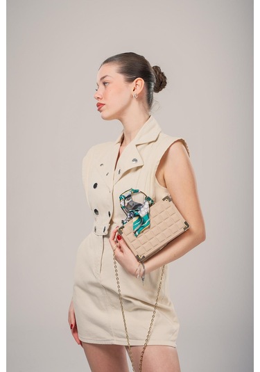 Ççs Kadın 17868 Omuz Ve Kol Çantası Bej