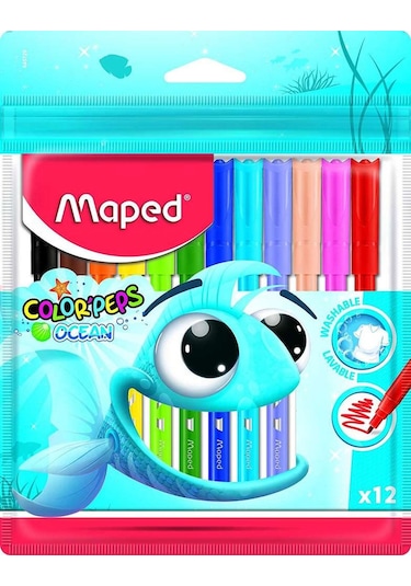 Maped Colorpeps Ocean 12Li Keçeli 845720