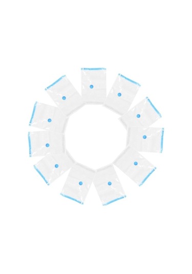 Unimarket 10 Adet Uzay Tasarruflu Vakum Torbaları Battaniyeler Için Vakumla Kapatılmış Torbalar Vakumlu Saklama Torbaları Sıkıştırılmış Depolama Ve Paketleme Organizatörleri Vakumlu Kapatma Deb6v0