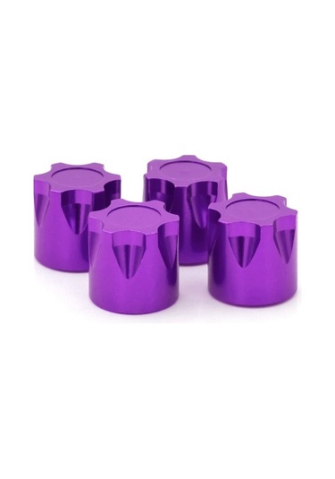 Ebitda 4 Adet Alüminyum Jant Kapağı - Renk: Siyah, Trax4, Scx10, Redcat Gen8 İçin M4 Somunlu